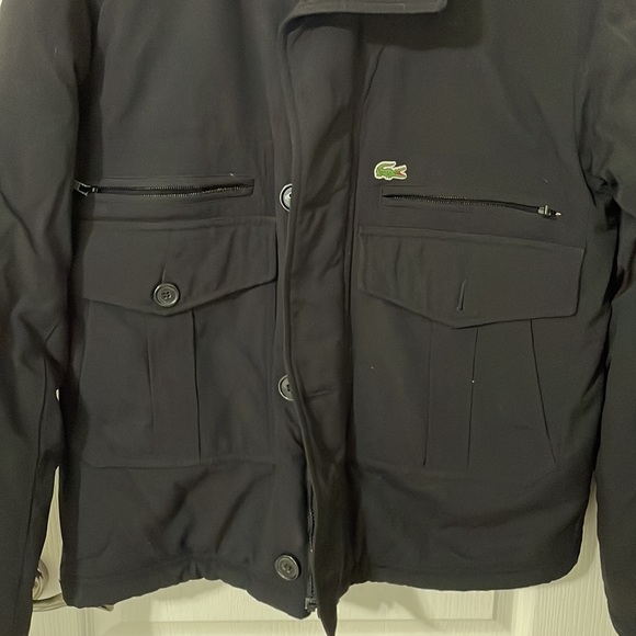 Lacoste coat removable hood - Picture 3 of 8